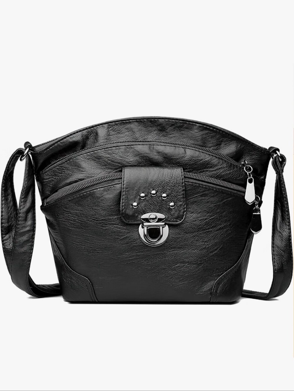 LassZone Small Crossbody Bags for Women Soft PU Leather